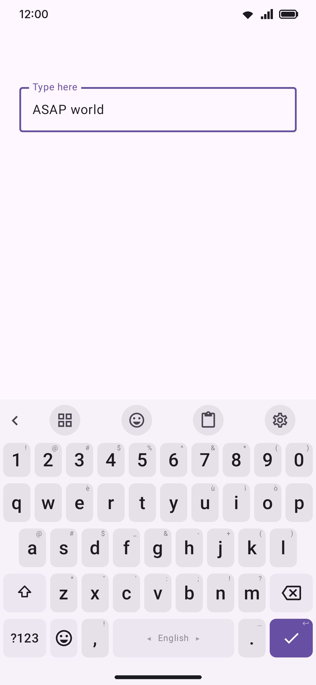 ALL-CAPS words pass through untouched next to a corrected lowercase one.