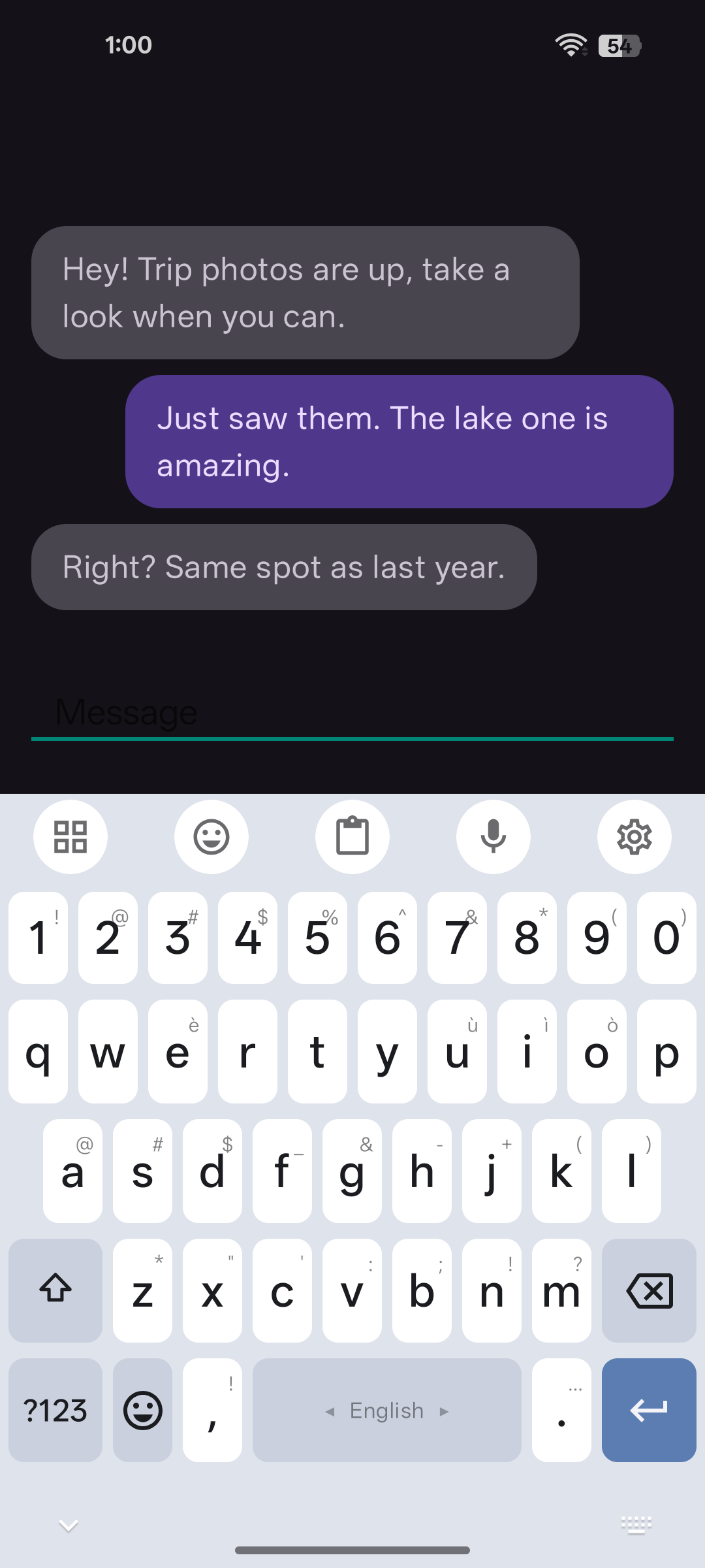 Light theme